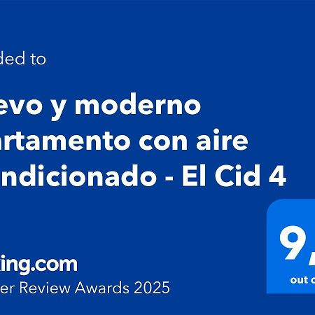 Nuevo Y Moderno Apartamento Con Aire Acondicionado - El Cid 4 Буриана Екстериор снимка