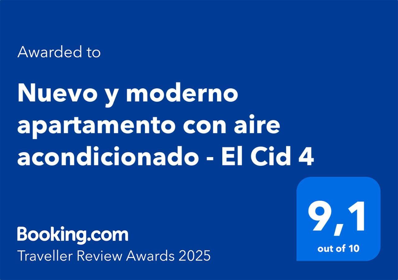 Nuevo Y Moderno Apartamento Con Aire Acondicionado - El Cid 4 Буриана Екстериор снимка